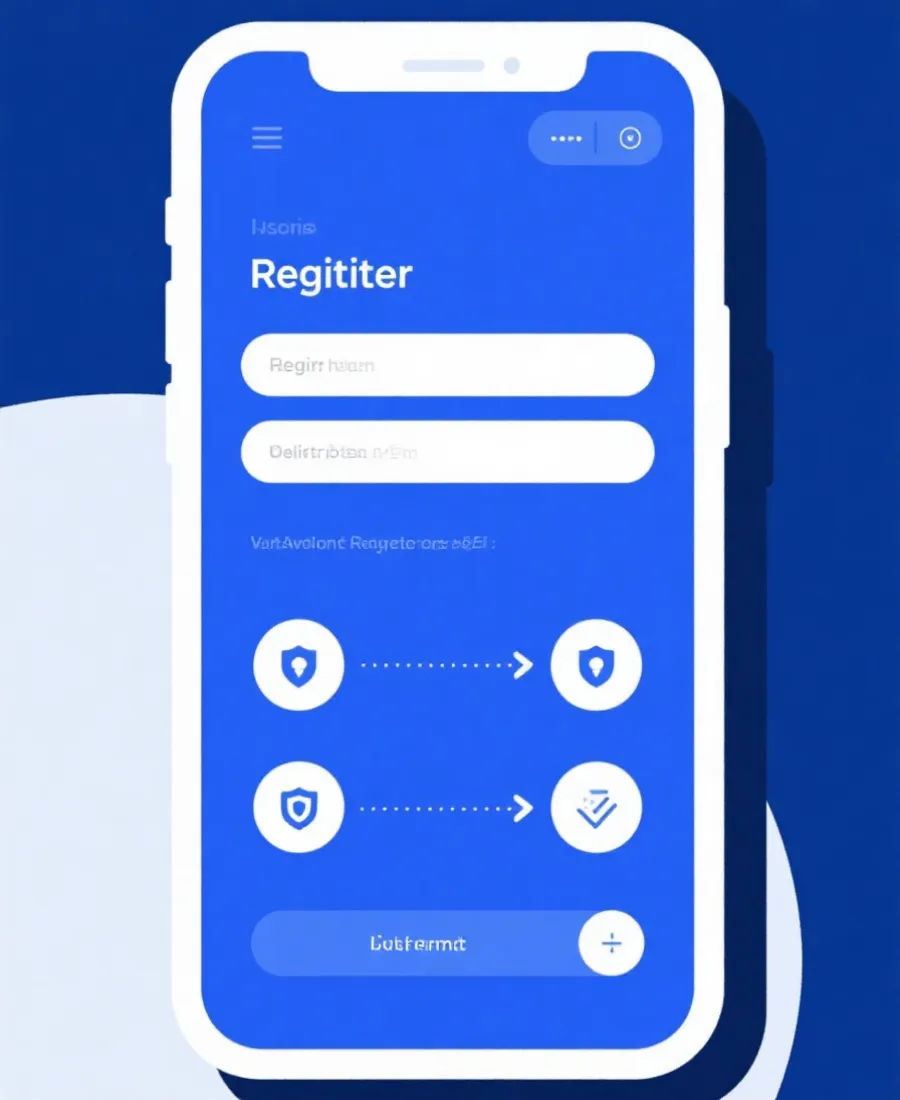 MG电子注册开户流程示意图
